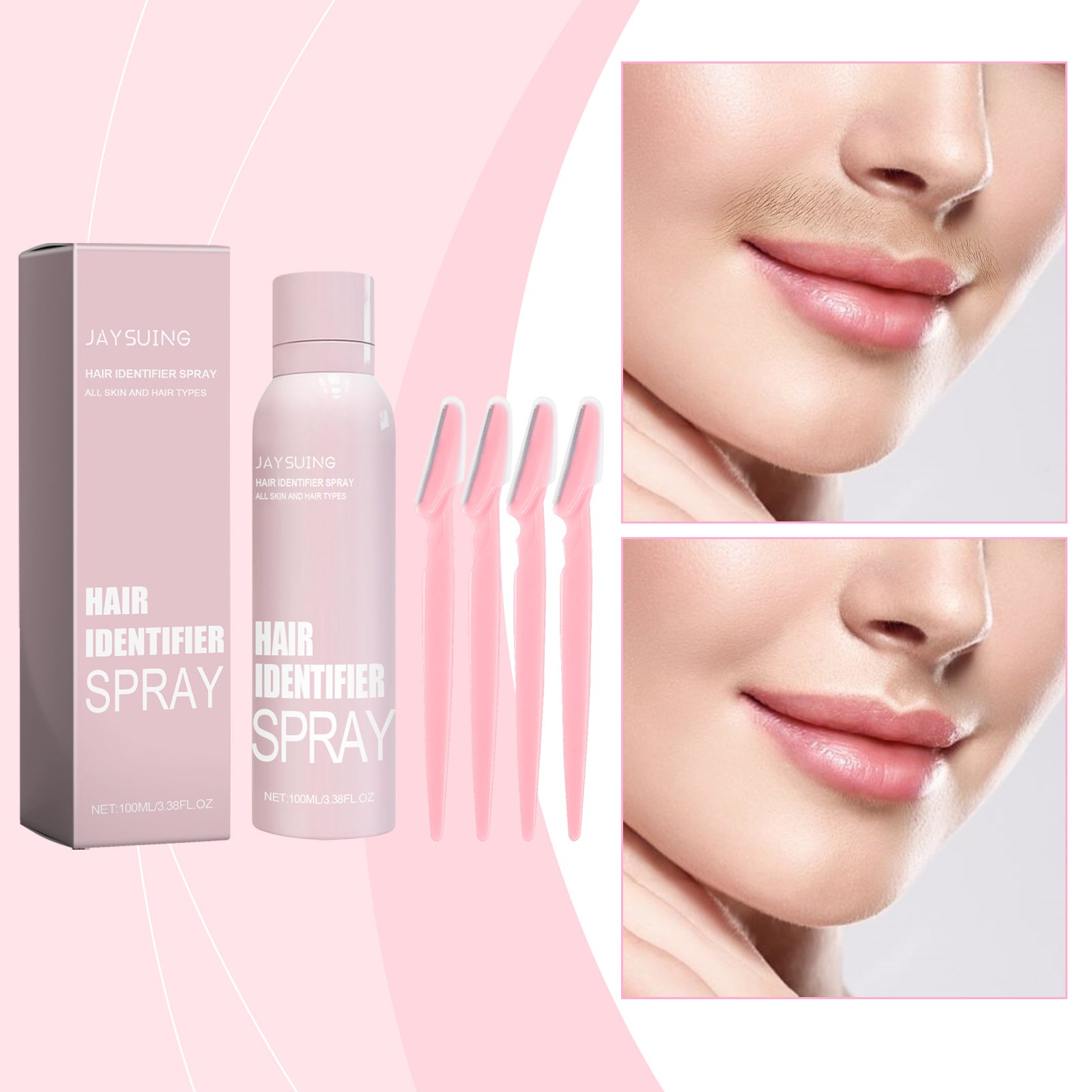 Gentle Facial Hair Removal Spray