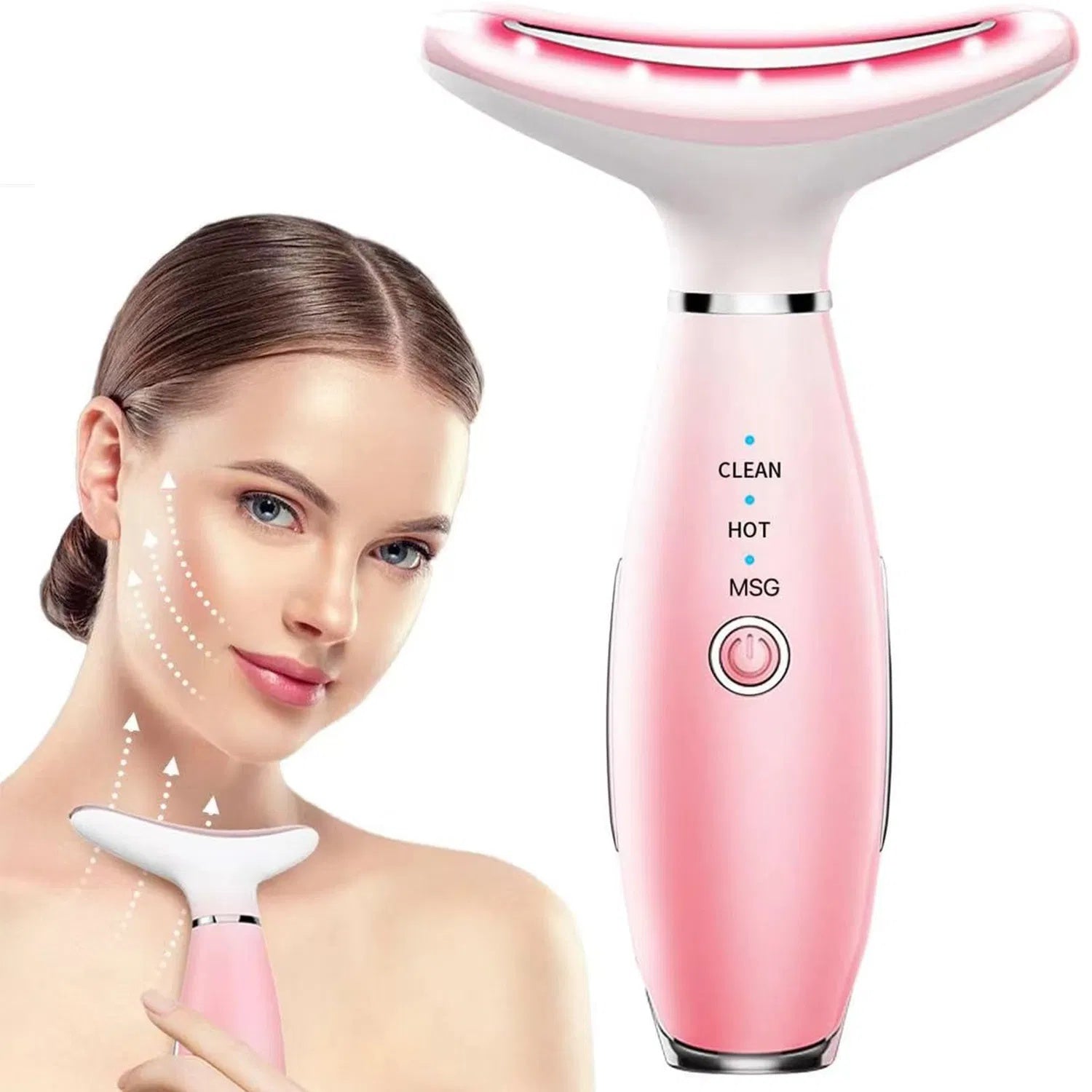 3-in-1 Heated Facial & Neck Massager