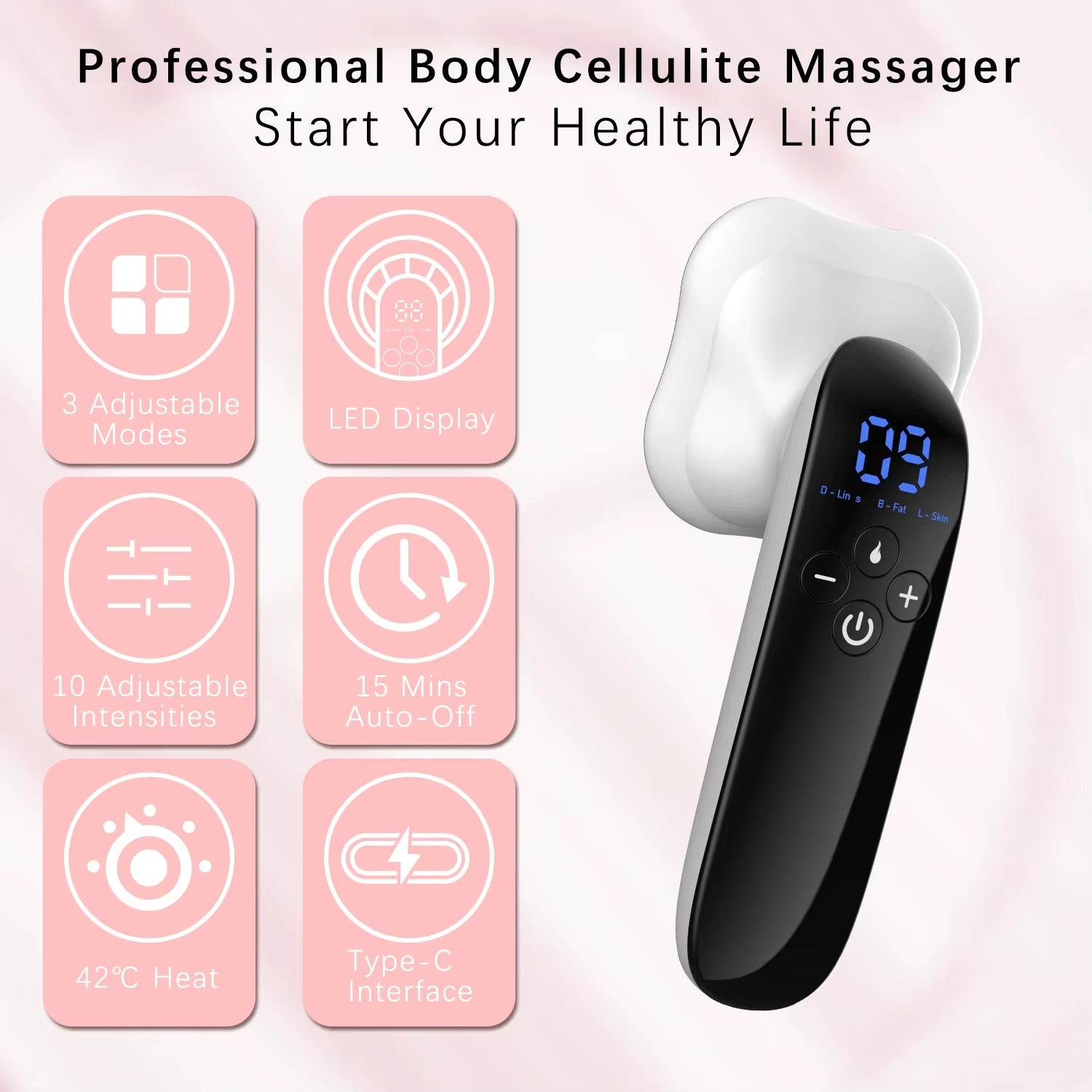 Fat Burning & Body Shaping Microcurrent Beauty Device