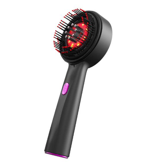 Hair Oiling Red Light Scalp Massager (One Set)